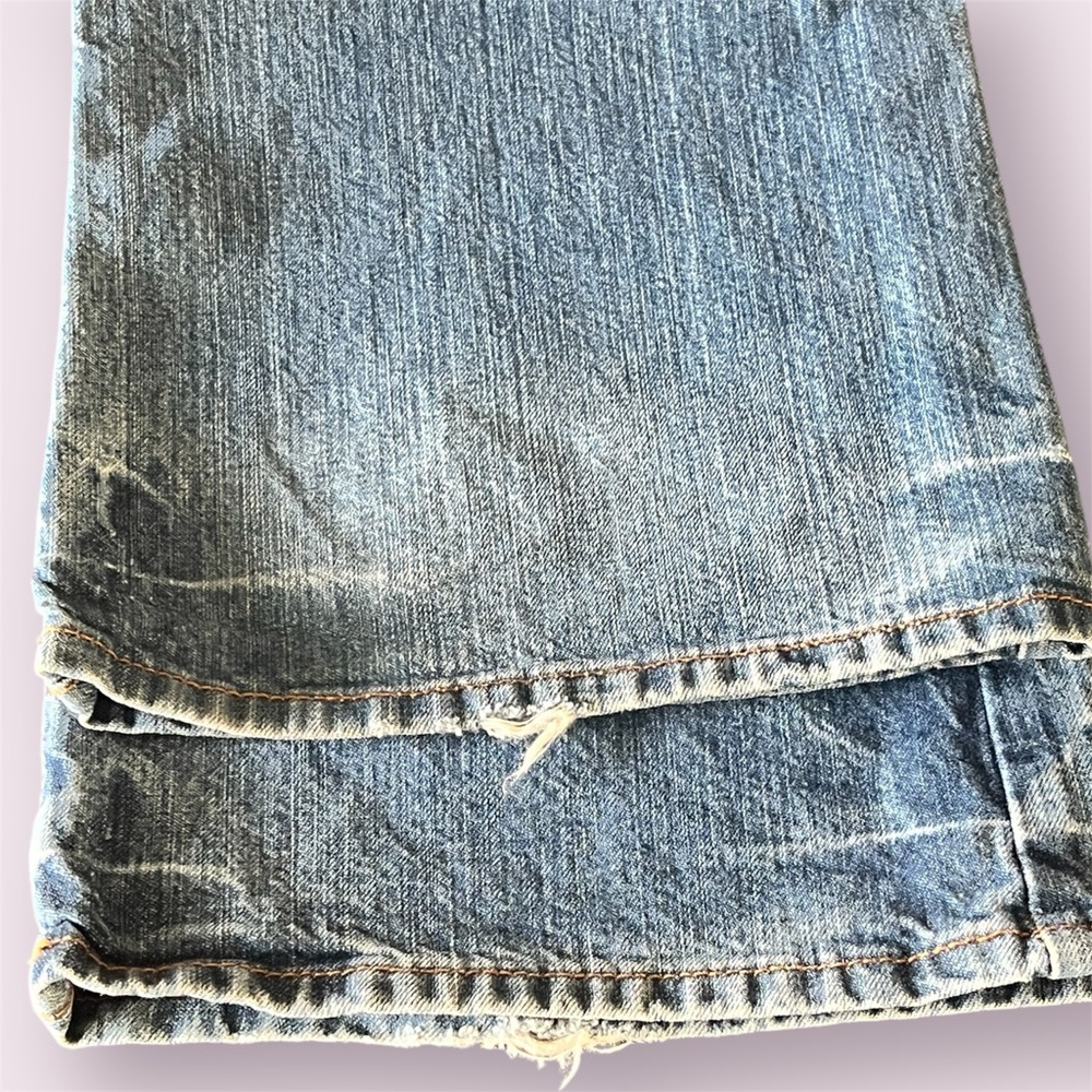 Vintage Women’s Y2K  Lucky Jeans, Sweet Dream, Bootcut, Distressed, 2/26 - Picture 7 of 10